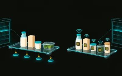 Détection par pesée et détection RFID